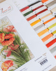 Cross Stitch Kit Luca - S - Poppies B213 - Luca - S Yarns
