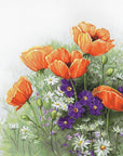 Cross Stitch Kit Luca - S - Poppies B2368 - Luca - S Yarns