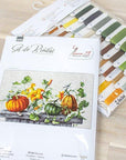 Cross Stitch Kit Luca - S - Pumpkins, B2303 - Luca - S Yarns