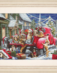 Cross Stitch Kit Luca - S - Puppies Christmas, Gold Collection - Luca - S Yarns