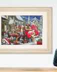 Cross Stitch Kit Luca - S - Puppies Christmas, Gold Collection - Luca - S Yarns