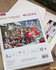 Cross Stitch Kit Luca - S - Puppies Christmas, Gold Collection - Luca - S Yarns