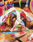 Cross Stitch Kit Luca - S - Puppy Picasso, B2415 - Luca - S Yarns