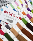 Cross Stitch Kit Luca - S - Puppy Picasso, B2415 - Luca - S Yarns