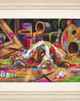 Cross Stitch Kit Luca - S - Puppy Picasso, B2415 - Luca - S Yarns