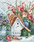 Cross Stitch Kit Luca - S - Quaint Little Neighbourhood, B2395 - Luca - S Yarns