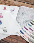 Cross Stitch Kit Luca - S - Rabbit and Butterfly, B1235 - Luca - S Yarns