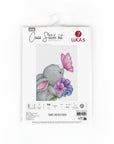 Cross Stitch Kit Luca - S - Rabbit and Butterfly, B1235 - Luca - S Yarns