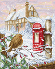 Cross Stitch Kit Luca - S - Red mail box, BU4014 - Luca - S Yarns