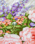 Cross Stitch Kit Luca - S - Roses and Delphiniums, BU4016 - Luca - S Yarns