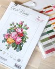 Cross Stitch Kit Luca - S - Roses, B2372 - Luca - S Yarns