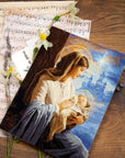 Cross Stitch Kit Luca - S - Saint Mary and The Child, GOLD Collection, B617 - Luca - S Yarns