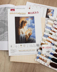Cross Stitch Kit Luca - S - Saint Mary and The Child, GOLD Collection, B617 - Luca - S Yarns