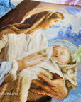 Cross Stitch Kit Luca - S - Saint Mary and The Child, GOLD Collection, B617 - Luca - S Yarns