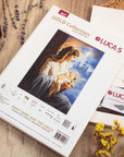 Cross Stitch Kit Luca - S - Saint Mary and The Child, GOLD Collection, B617 - Luca - S Yarns