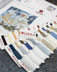 Cross Stitch Kit Luca - S - Santa and Pressies, BU5034 - Luca - S Yarns