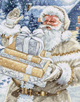 Cross Stitch Kit Luca - S - Santa and Pressies, BU5034 - Luca - S Yarns