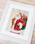 Cross Stitch Kit Luca - S - Santa Claus, B575 - Luca - S Yarns