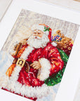 Cross Stitch Kit Luca - S - Santa Claus, B575 - Luca - S Yarns
