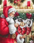 Cross Stitch Kit Luca - S - Santa Claus, B602 - Luca - S Yarns