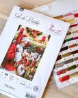 Cross Stitch Kit Luca - S - Santa Claus, B602 - Luca - S Yarns