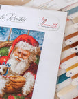 Cross Stitch Kit Luca - S - Santa Claus with a puppy, B561 - Luca - S Yarns