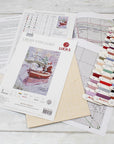Cross Stitch Kit Luca - S - Santa Fishing, BU5014 - Luca - S Yarns