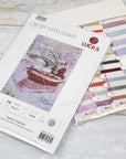 Cross Stitch Kit Luca - S - Santa Fishing, BU5014 - Luca - S Yarns
