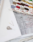 Cross Stitch Kit Luca - S - Santa Interior, B2408 - Luca - S Yarns