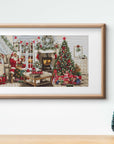 Cross Stitch Kit Luca - S - Santa Interior, B2408 - Luca - S Yarns