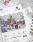 Cross Stitch Kit Luca - S - Santa's Cottage, BU5011 - Luca - S Yarns