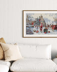 Cross Stitch Kit Luca - S - Santa's Cottage, BU5011 - Luca - S Yarns
