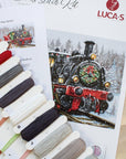 Cross Stitch Kit Luca - S - Santa`s Express, B2397 - Luca - S Yarns