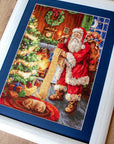 Cross Stitch Kit Luca - S - Santa's List, B578 - Luca - S Yarns