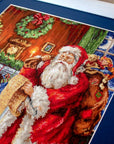 Cross Stitch Kit Luca - S - Santa's List, B578 - Luca - S Yarns