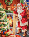 Cross Stitch Kit Luca - S - Santa's List, B578 - Luca - S Yarns