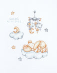 Cross Stitch Kit Luca - S - Sleepy, B1193 - Luca - S Yarns
