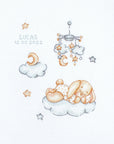 Cross Stitch Kit Luca - S - Sleepy, B1193 - Luca - S Yarns