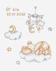 Cross Stitch Kit Luca - S - Sleepy, B1193 - Luca - S Yarns
