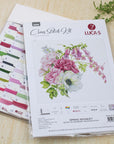 Cross Stitch Kit Luca - S - Spring Bouquet, B7018 - Luca - S Yarns