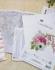 Cross Stitch Kit Luca - S - Spring Bouquet, B7018 - Luca - S Yarns
