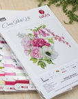 Cross Stitch Kit Luca - S - Spring Bouquet, B7018 - Luca - S Yarns