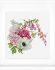 Cross Stitch Kit Luca - S - Spring Bouquet, B7018 - Luca - S Yarns