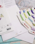 Cross Stitch Kit Luca - S - Spring Flowers, B1404 - Luca - S Yarns