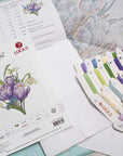 Cross Stitch Kit Luca - S - Spring Flowers, B1404 - Luca - S Yarns
