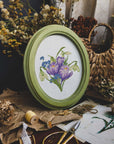 Cross Stitch Kit Luca - S - Spring Flowers, B1404 - Luca - S Yarns