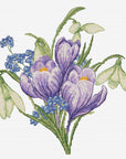 Cross Stitch Kit Luca - S - Spring Flowers, B1404 - Luca - S Yarns