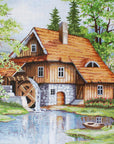 Cross Stitch Kit Luca - S - Spring Landscape, B492 - Luca - S Yarns