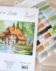 Cross Stitch Kit Luca - S - Spring Landscape, B492 - Luca - S Yarns