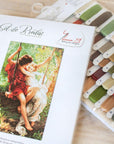 Cross Stitch Kit Luca - S - Spring of lovers, B415 - Luca - S Yarns